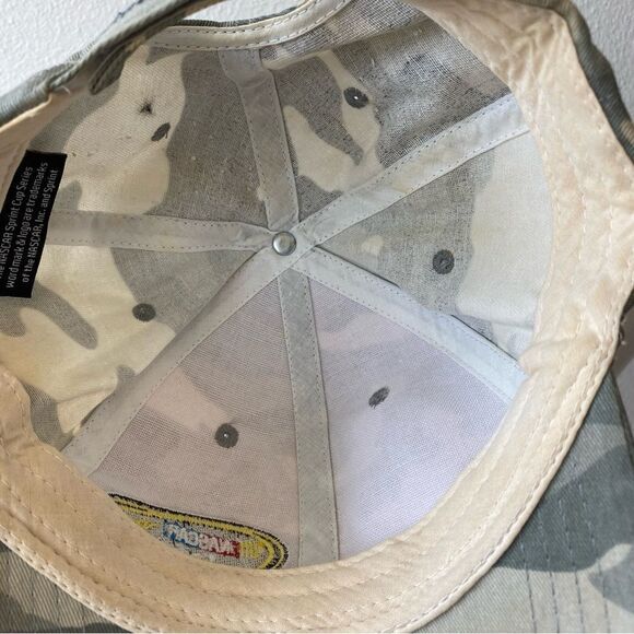 NASCAR Truckers Camouflage Cap Adjustable Strap Logo - Picture 3 of 7
